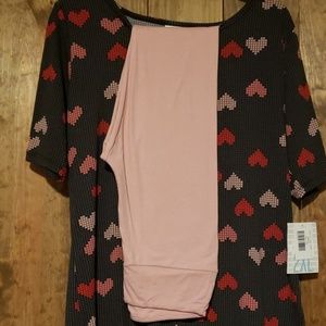 2xl Lularoe Gigi with free leggings